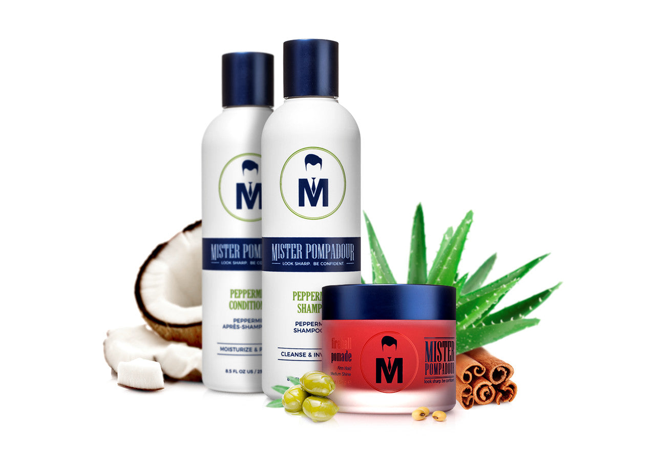 Mister Pompadour - Signature Styling Kit