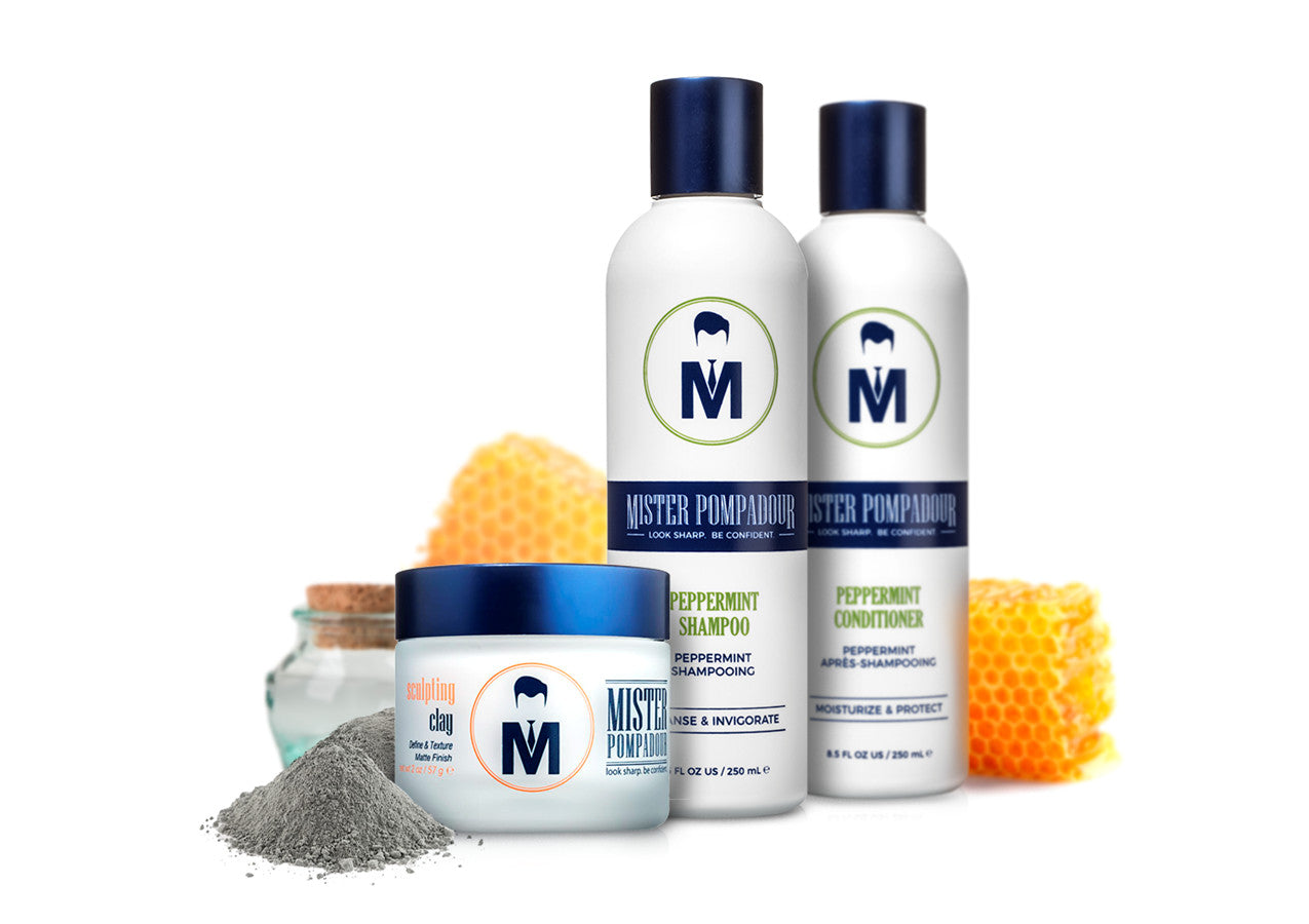 Mister Pompadour - Signature Styling Kit